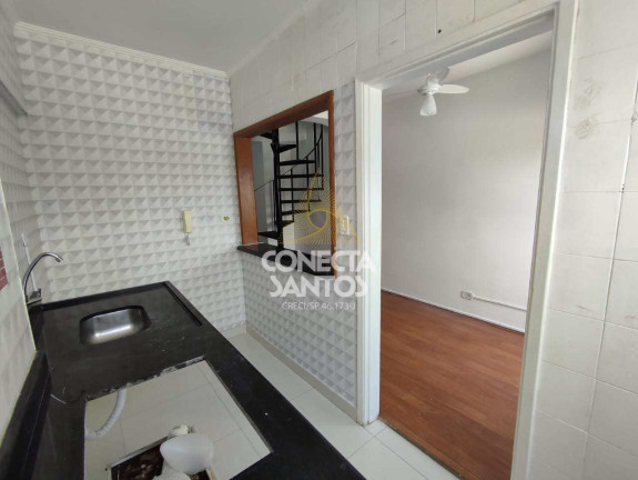 Imagem Apartamento com 1 Quarto para Alugar, 60 m² em Centro - São Vicente Imagem Apartamento com 1 Quarto para Alugar, 60 m² em Centro - São Vicente
