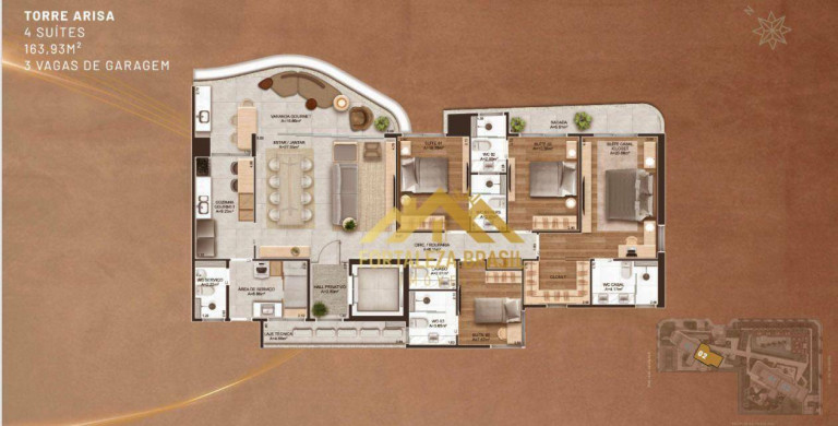 Imagem Imóvel com 4 Quartos à Venda, 203 m² em Meireles - Fortaleza