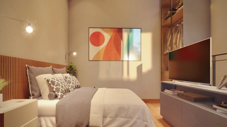 Imagem Apartamento com 1 Quarto à Venda, 17 m² em Novo Mundo - Curitiba Imagem Apartamento com 1 Quarto à Venda, 17 m² em Novo Mundo - Curitiba