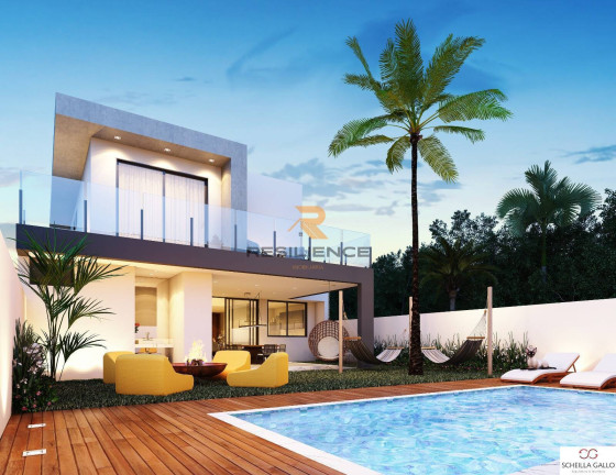 Casa de Condomínio com 4 Quartos à Venda, 226 m² em Flamboyant - Lagoa Santa