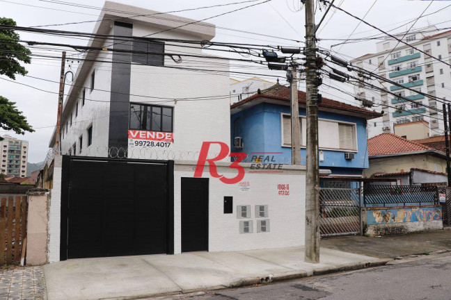 Imagem Casa com 2 Quartos à Venda, 90 m² em Campo Grande - Santos Imagem Casa com 2 Quartos à Venda, 90 m² em Campo Grande - Santos