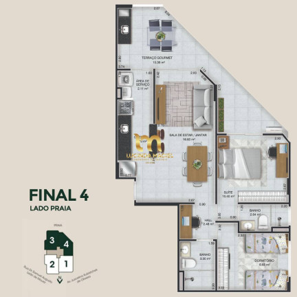 Imagem Apartamento com 2 Quartos à Venda, 76 m² em Caiçara - Praia Grande Imagem Apartamento com 2 Quartos à Venda, 76 m² em Caiçara - Praia Grande