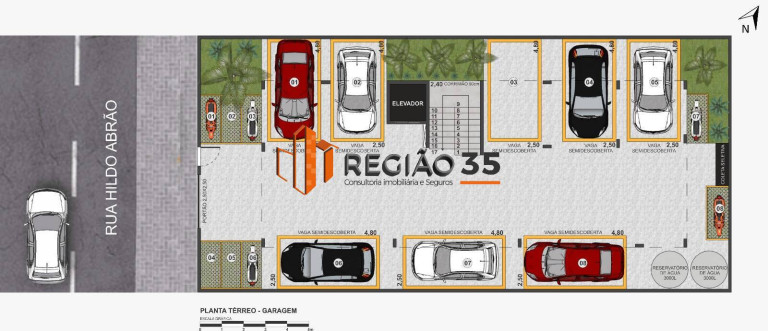 Studio com 1 Quarto à Venda, 21 m² em Centreville - Poços De Caldas