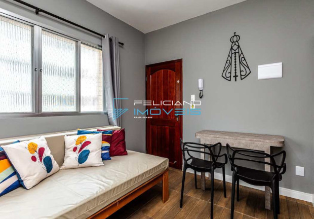 Imagem Kitnet com 1 Quarto à Venda, 37 m² em Canto Do Forte - Praia Grande Imagem Kitnet com 1 Quarto à Venda, 37 m² em Canto Do Forte - Praia Grande