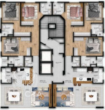 Imagem Apartamento com 4 Quartos à Venda, 212 m² em Pioneiros - Balneário Camboriú Imagem Apartamento com 4 Quartos à Venda, 212 m² em Pioneiros - Balneário Camboriú