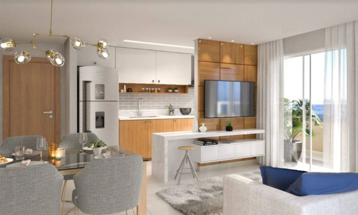Apartamento com 1 Quarto à Venda, 41 m² em Guilhermina - Praia Grande