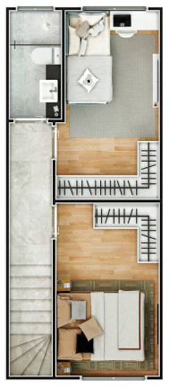 Imagem Casa com 2 Quartos à Venda, 62 m² em Guilhermina - Praia Grande Imagem Casa com 2 Quartos à Venda, 62 m² em Guilhermina - Praia Grande