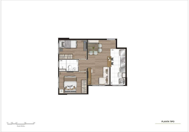 Imagem Apartamento com 2 Quartos à Venda, 42 m² em Tatuapé - São Paulo