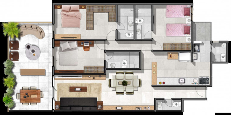 Imagem Imóvel com 2 Quartos à Venda, 89 m² em Barra Da Tijuca - Rio De Janeiro