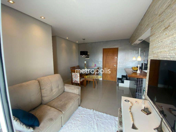 Imagem Cobertura com 2 Quartos à Venda, 156 m² em Nova Gerti - São Caetano Do Sul