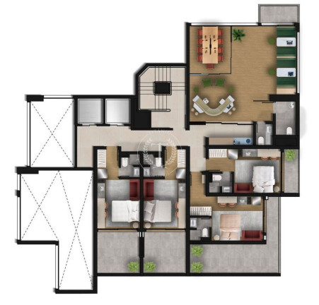Imagem Apartamento com 1 Quarto à Venda, 24 m² em Brooklin Paulista - São Paulo Imagem Apartamento com 1 Quarto à Venda, 24 m² em Brooklin Paulista - São Paulo