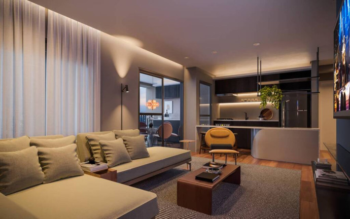 Imagem Imóvel com 2 Quartos à Venda, 60 m² em Brooklin Paulista - São Paulo Imagem Imóvel com 2 Quartos à Venda, 60 m² em Brooklin Paulista - São Paulo