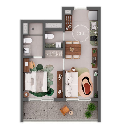 Studio com 1 Quarto à Venda, 34 m² em Pinheiros - São Paulo