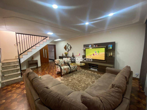 Imagem Sobrado com 3 Quartos à Venda, 240 m² em Campestre - Santo André