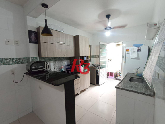 Imagem Casa com 3 Quartos para Alugar, 110 m² em Aparecida - Santos Imagem Casa com 3 Quartos para Alugar, 110 m² em Aparecida - Santos
