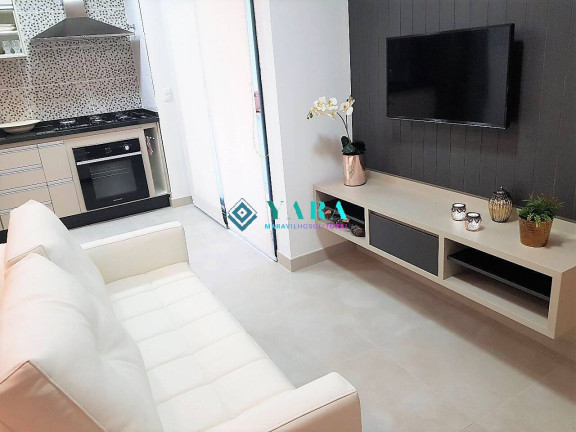 Imagem Apartamento com 1 Quarto para Temporada, 100 m² em Praia Grande - Ubatuba