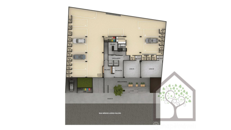 Imagem Imóvel com 1 Quarto à Venda, 24 m² em Trindade - Florianópolis Imagem Imóvel com 1 Quarto à Venda, 24 m² em Trindade - Florianópolis