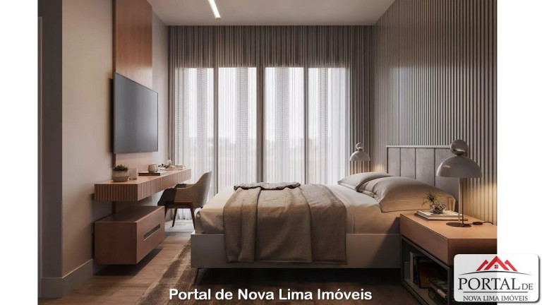 Imagem Apartamento com 2 Quartos à Venda, 66 m² em Alphaville Lagoa Dos Ingleses - Nova Lima