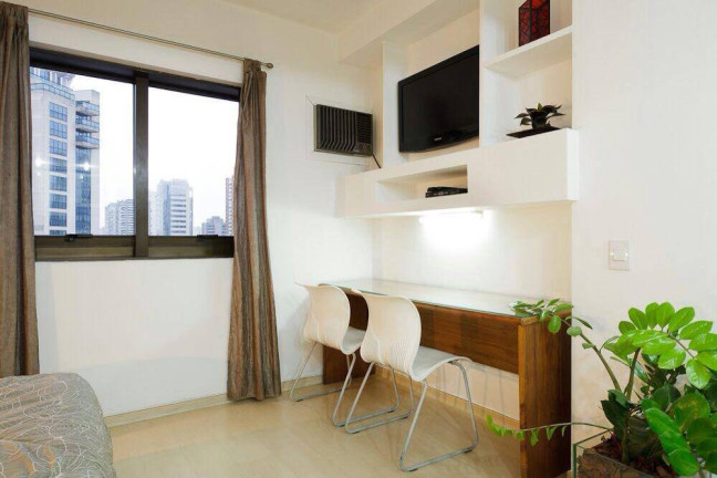 Imagem Apartamento com 1 Quarto para Alugar, 25 m² em Moema - São Paulo Imagem Apartamento com 1 Quarto para Alugar, 25 m² em Moema - São Paulo