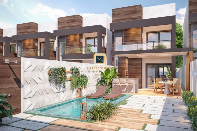 Imagem Casa com 3 Quartos à Venda, 150 m² em Mangabeira - Eusébio Imagem Casa com 3 Quartos à Venda, 150 m² em Mangabeira - Eusébio