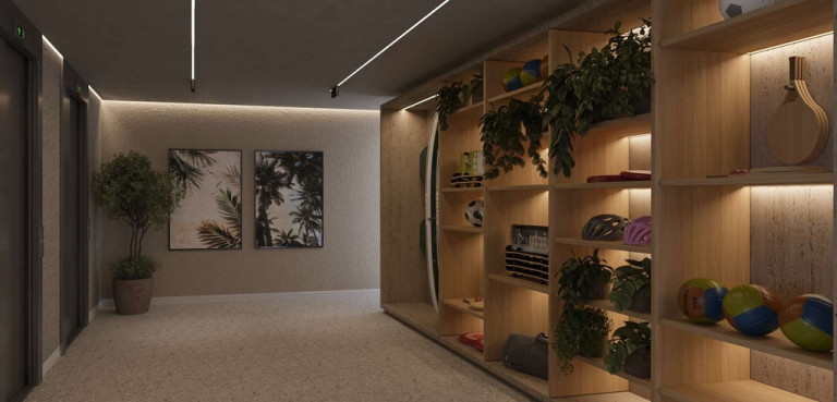 Imagem Cobertura com 1 Quarto à Venda, 53 m²
