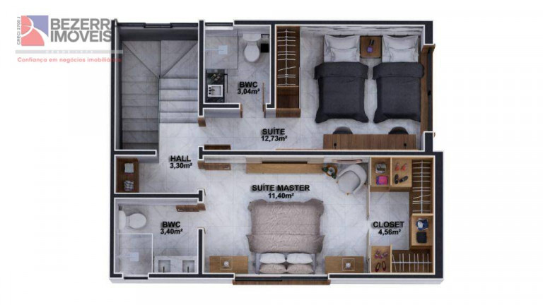 Imagem Casa com 3 Quartos à Venda, 125 m² em Ponta Negra - Natal