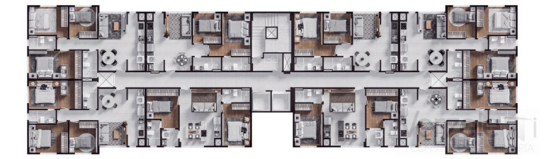 Imagem Apartamento com 3 Quartos à Venda, 73 m² em Nações - Balneário Camboriú