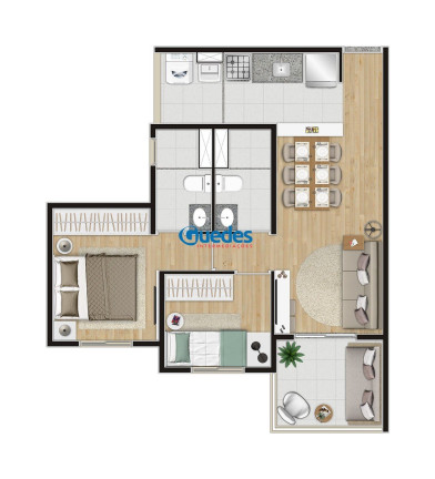 Imagem Apartamento com 2 Quartos à Venda, 50 m² em Vila Romana - São Paulo