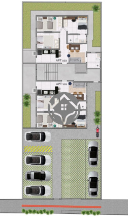 Imagem Apartamento com 3 Quartos à Venda, 58 m² em Parque Xangri-lá - Contagem Imagem Apartamento com 3 Quartos à Venda, 58 m² em Parque Xangri-lá - Contagem