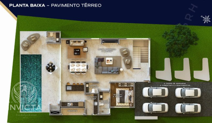 Imagem Casa de Condomínio com 4 Quartos à Venda, 92 m² em Areias - Camboriú