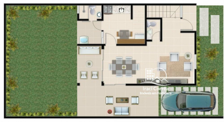 Imagem Casa de Condomínio com 3 Quartos à Venda, 138 m² em Centro - Eusébio