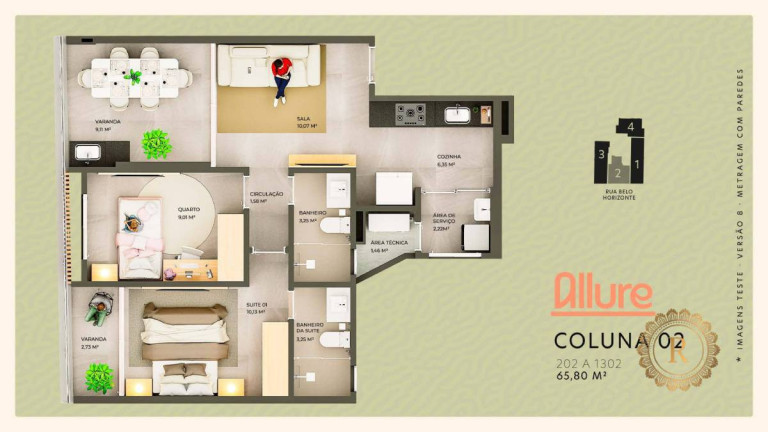 Imagem Apartamento com 2 Quartos à Venda, 58 m² em Praia Do Morro - Guarapari Imagem Apartamento com 2 Quartos à Venda, 58 m² em Praia Do Morro - Guarapari