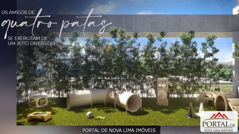 Imagem Apartamento com 3 Quartos à Venda, 114 m² em Vale Do Sereno - Nova Lima