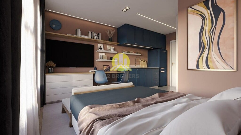 Imagem Imóvel com 1 Quarto à Venda, 38 m² em Cabral - Curitiba Imagem Imóvel com 1 Quarto à Venda, 38 m² em Cabral - Curitiba