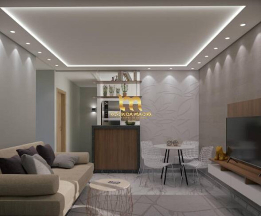 Imagem Casa de Condomínio com 2 Quartos à Venda, 58 m² em Aviação - Praia Grande