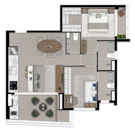 Imagem Apartamento com 2 Quartos à Venda, 74 m² em Mirandópolis - São Paulo Imagem Apartamento com 2 Quartos à Venda, 74 m² em Mirandópolis - São Paulo