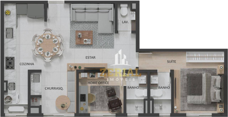Imagem Apartamento com 2 Quartos à Venda, 65 m² em Barcelona - São Caetano Do Sul Imagem Apartamento com 2 Quartos à Venda, 65 m² em Barcelona - São Caetano Do Sul
