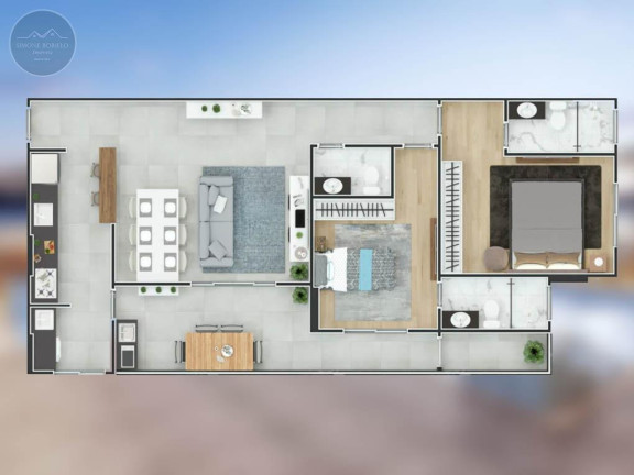 Imagem Apartamento com 2 Quartos à Venda, 84 m² em Canto Do Forte - Praia Grande
