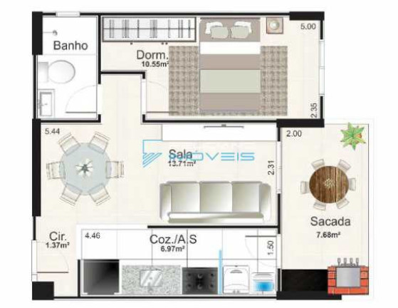 Imagem Apartamento com 2 Quartos à Venda, 74 m² em Aviação - Praia Grande Imagem Apartamento com 2 Quartos à Venda, 74 m² em Aviação - Praia Grande