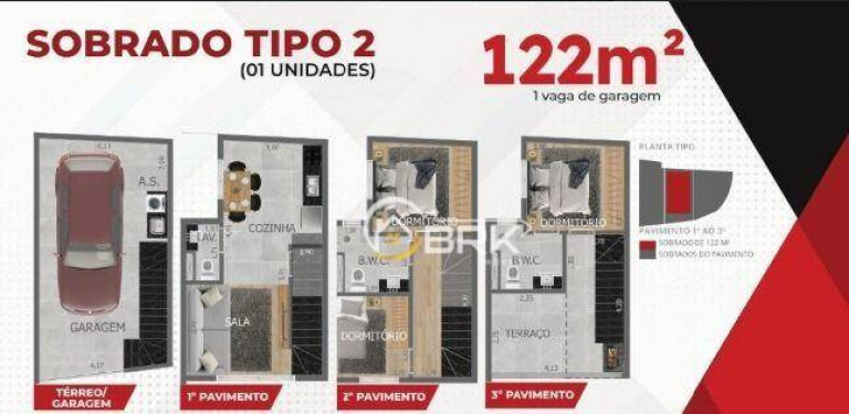 Sobrado com 3 Quartos à Venda, 112 m² em Vila Formosa - São Paulo