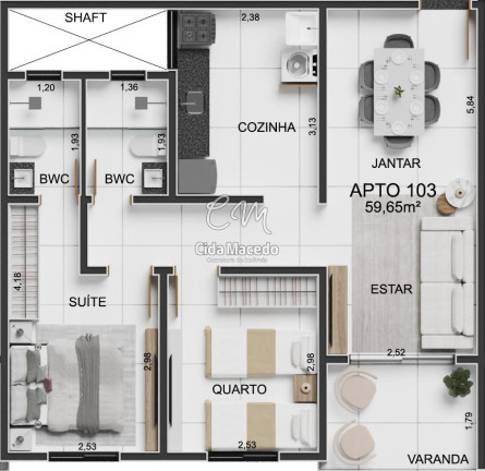 Imagem Apartamento com 3 Quartos à Venda, 68 m² em Ponta De Campina - Cabedelo Imagem Apartamento com 3 Quartos à Venda, 68 m² em Ponta De Campina - Cabedelo