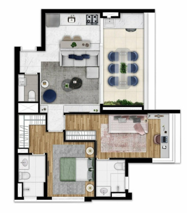 Imagem Apartamento com 2 Quartos à Venda, 74 m² em Paraíso - São Paulo Imagem Apartamento com 2 Quartos à Venda, 74 m² em Paraíso - São Paulo