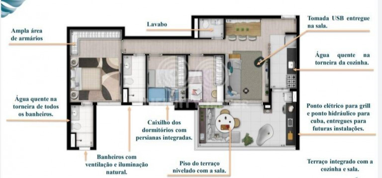 Imagem Apartamento com 3 Quartos à Venda, 89 m² em Tatuapé - São Paulo