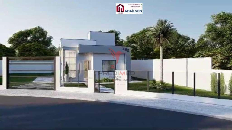 Casa com 2 Quartos à Venda, 75 m² em Bela Vista - Palhoça