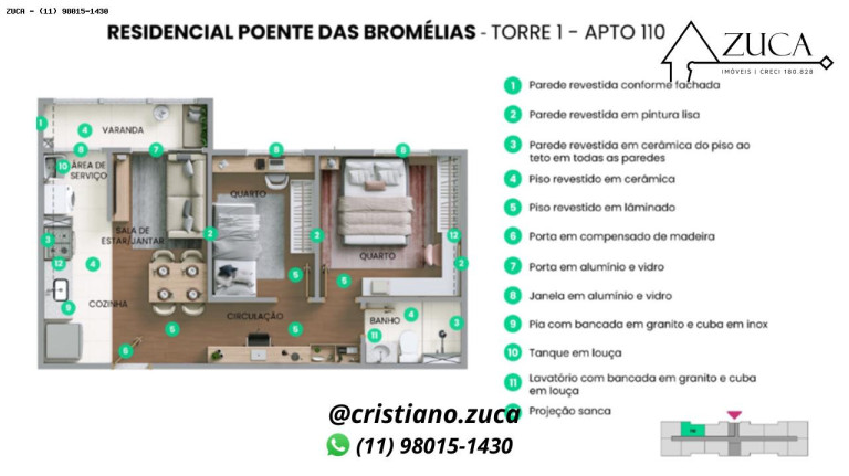 Imagem Apartamento com 2 Quartos à Venda, 42 m² em Jardim Cidade Pirituba - São Paulo