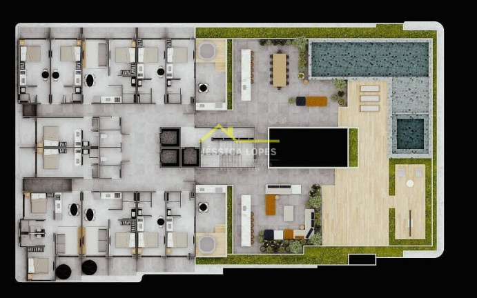 Imagem Kitnet com 1 Quarto à Venda, 25 m² em Jardim Oceania - João Pessoa