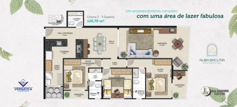 Imagem Apartamento com 2 Quartos à Venda, 70 m² em Enseada Azul - Guarapari Imagem Apartamento com 2 Quartos à Venda, 70 m² em Enseada Azul - Guarapari