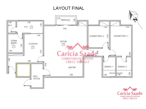 Imagem Apartamento com 2 Quartos à Venda, 105 m² em Vila Clementino - São Paulo