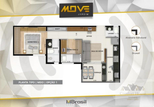 Imagem Apartamento com 2 Quartos à Venda, 45 m² em Jardim - Santo André Imagem Apartamento com 2 Quartos à Venda, 45 m² em Jardim - Santo André