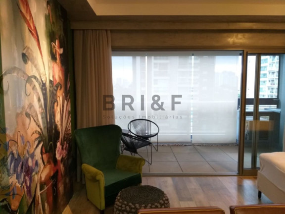Imagem Apartamento com 1 Quarto para Alugar, 41 m² em Brooklin - São Paulo Imagem Apartamento com 1 Quarto para Alugar, 41 m² em Brooklin - São Paulo